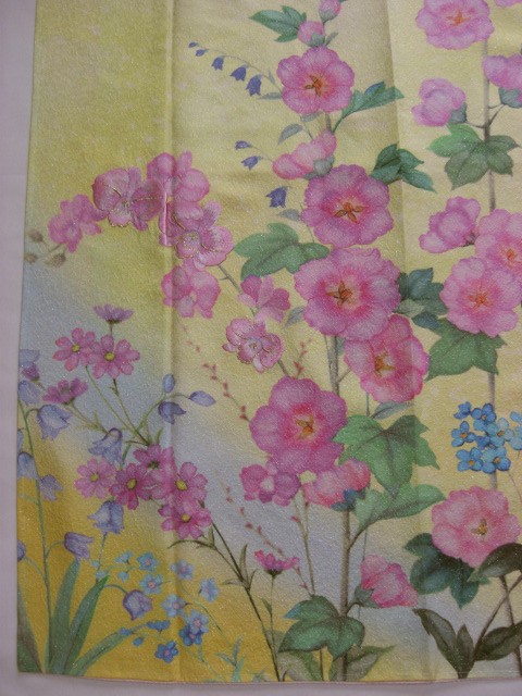振袖レンタル20　(京友禅ぼかしに洋花）4
