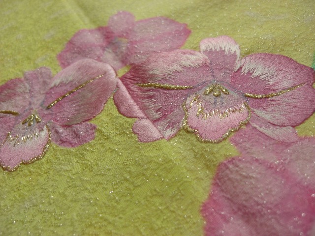 振袖レンタル20　(京友禅ぼかしに洋花）7