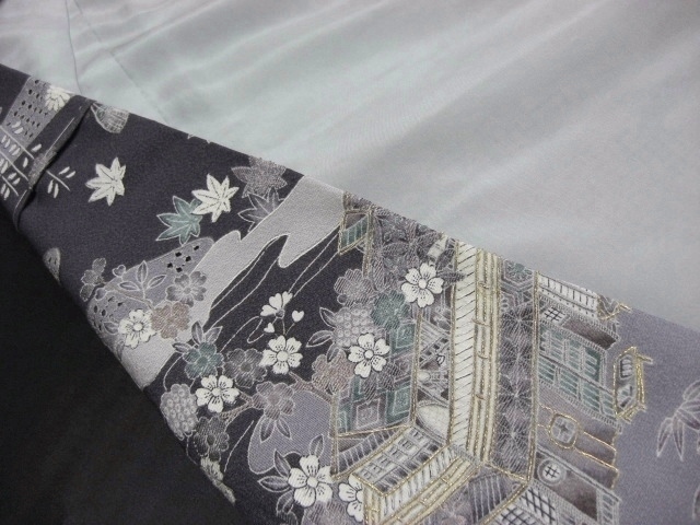 逸品訪問着レンタル55　汕頭刺繍訪問着「茶や辻」10